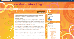 Desktop Screenshot of fanfictionriley.blogspot.com