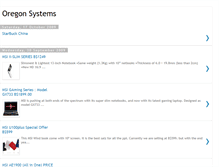 Tablet Screenshot of oregonsystems.blogspot.com