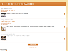 Tablet Screenshot of blogtecno-informatico.blogspot.com