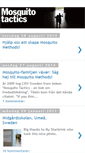 Mobile Screenshot of mosquitotactics.blogspot.com