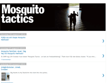 Tablet Screenshot of mosquitotactics.blogspot.com