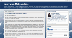 Desktop Screenshot of maliyacular.blogspot.com