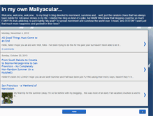 Tablet Screenshot of maliyacular.blogspot.com