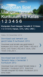 Mobile Screenshot of kumpulansoalkurikulum-2013.blogspot.com
