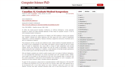 Desktop Screenshot of csphdinfo.blogspot.com