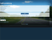 Tablet Screenshot of kathryndelong.blogspot.com