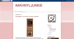 Desktop Screenshot of imavinyljunkie.blogspot.com
