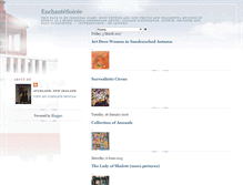 Tablet Screenshot of enchantesoiree.blogspot.com