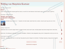 Tablet Screenshot of marjoleinkoetsier.blogspot.com