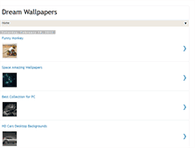 Tablet Screenshot of dreamwallpapers.blogspot.com