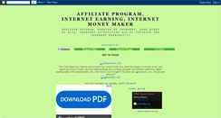 Desktop Screenshot of affiliaty.blogspot.com