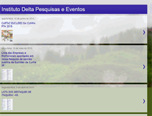 Tablet Screenshot of deltapesquisaseeventos.blogspot.com