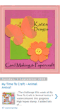 Mobile Screenshot of katesdesigns1.blogspot.com