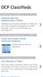 Mobile Screenshot of ocpclassifieds.blogspot.com