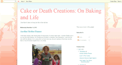 Desktop Screenshot of cakeordeathcreations.blogspot.com