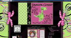Desktop Screenshot of dragon-gossip.blogspot.com
