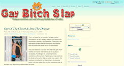 Desktop Screenshot of gaybitchslap.blogspot.com