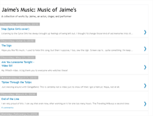 Tablet Screenshot of jaimesmusic.blogspot.com