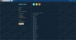 Desktop Screenshot of latest-cars-info.blogspot.com