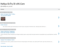 Tablet Screenshot of hanyaoctrydisini.blogspot.com