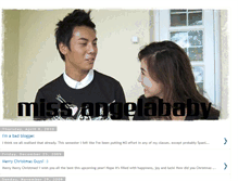 Tablet Screenshot of missangelababy.blogspot.com