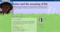 Desktop Screenshot of emberisms.blogspot.com