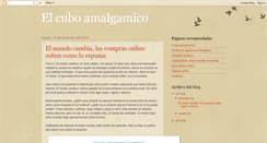 Desktop Screenshot of elcuboamalgamico.blogspot.com