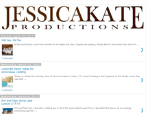 Tablet Screenshot of jessicakateproductions.blogspot.com