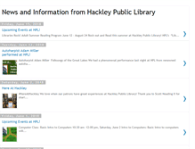 Tablet Screenshot of hackleypubliclibrary.blogspot.com