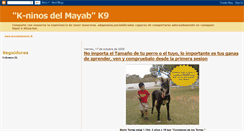 Desktop Screenshot of caninosdelmayab.blogspot.com