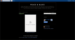 Desktop Screenshot of peaceandblues.blogspot.com