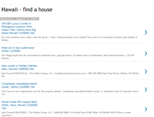 Tablet Screenshot of hawaii-findahouse.blogspot.com