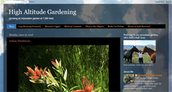 Desktop Screenshot of highaltitudegardening.blogspot.com