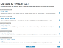 Tablet Screenshot of lesbasesdutennisdetable.blogspot.com