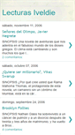 Mobile Screenshot of lecturas-iveldie.blogspot.com