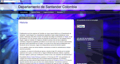 Desktop Screenshot of departamentodesantander.blogspot.com