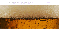 Desktop Screenshot of becksbeerblog.blogspot.com