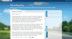 Desktop Screenshot of makeawillonline.blogspot.com