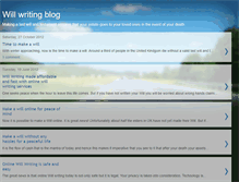 Tablet Screenshot of makeawillonline.blogspot.com