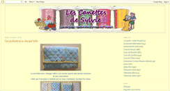 Desktop Screenshot of canettesdesylvie.blogspot.com