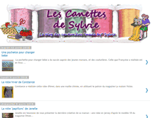 Tablet Screenshot of canettesdesylvie.blogspot.com