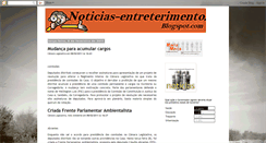 Desktop Screenshot of noticias-entreterimento.blogspot.com