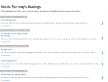 Tablet Screenshot of manicmommie.blogspot.com