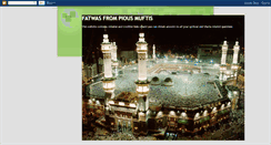 Desktop Screenshot of muftifatwa.blogspot.com
