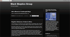 Desktop Screenshot of blackskeptics.blogspot.com