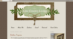 Desktop Screenshot of lowcountryliving-sc.blogspot.com