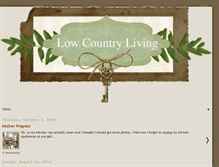 Tablet Screenshot of lowcountryliving-sc.blogspot.com