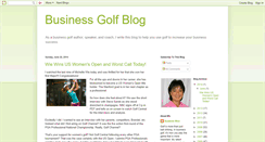 Desktop Screenshot of businessgolfblog.blogspot.com