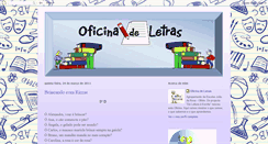 Desktop Screenshot of oficinasdeletras.blogspot.com