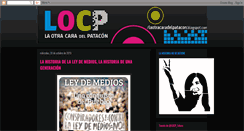 Desktop Screenshot of laotracaradelpatacon.blogspot.com